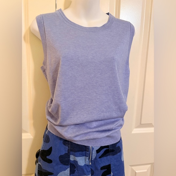 Blue Sleeveless Top/vest by Banana Republic, size M - Picture 2 of 6